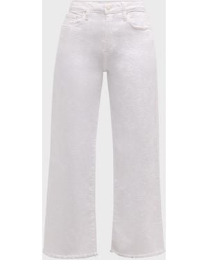 Jonathan Simkhai Jude High-Rise Cropped Wide-Leg Denim Pants - Multicolor