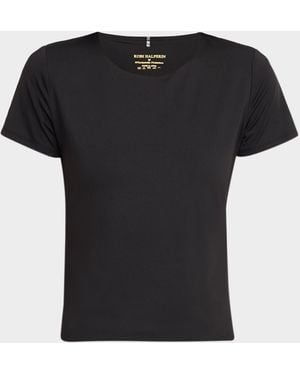 Kobi Halperin Rhianna Crewneck Knit T-Shirt - Black