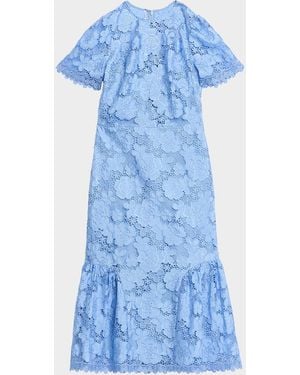 Chloé Rose Rib Tank Top - Blue
