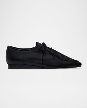 Bernardo Tate Suede Moccasins - Black
