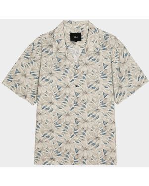 Rails Apos;S Rhodes Floral Camp Shirt - White