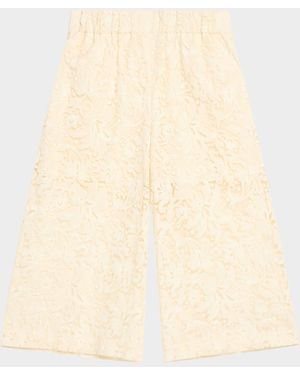 A.L.C. Bodie Long Lace Shorts - Natural