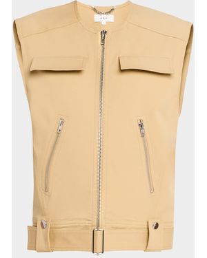 A.L.C. Cal Sleeveless Utility Jacket - Natural