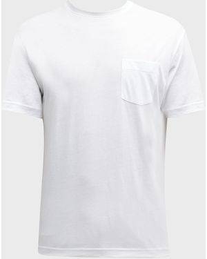 Peter Millar Seaside Summer Pocket T-shirt - White