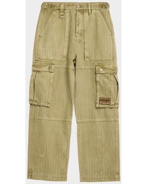 Ksubi Apos;S Trooper Wide-Leg Cargo Pants - Green