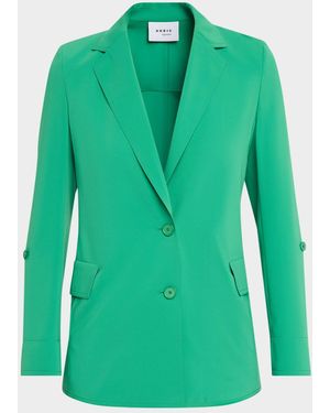 Akris Punto Single-Breasted Jacket - Green