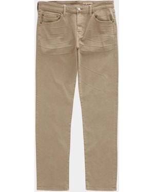 AG Jeans Everett Straight-Leg Jeans - Natural