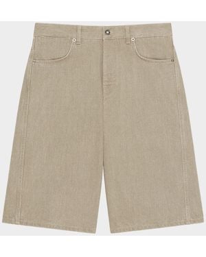 Givenchy Apos;S Couture Seam Chino Bermuda Shorts - Natural