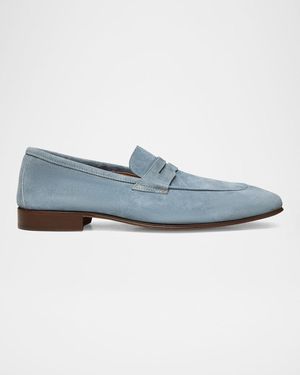 Donald J Pliner Dutton Suede Loafer in Blue for Men | Lyst display picture 1
