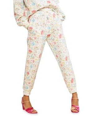 Cynthia Rowley Printed Sweatpants - Natural
