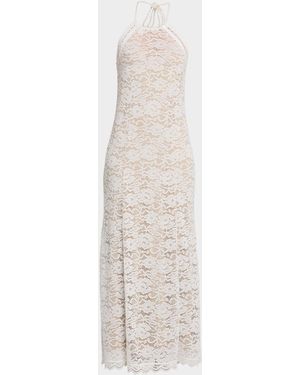 Generation Love Garcia Lace Halter Dress - White