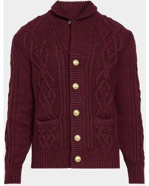 Brunello Cucinelli Apos;S Cashmere Cardigan - Red