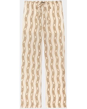 Rails Damani Chain Link Drawstring Pants - Natural