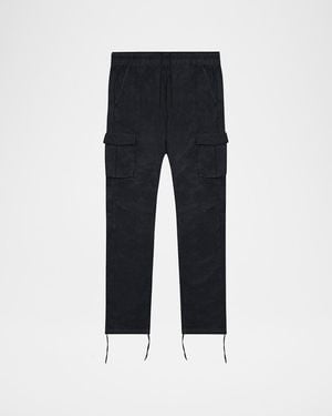 John Elliott Apos;S Cotton Sateen Cargo Pants - Blue
