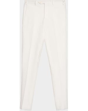Zanella Apos;S Slim-Fit Seersucker Pants - White