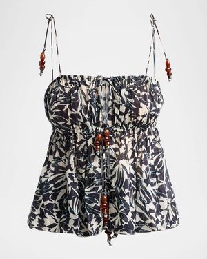 Ulla Johnson Bijou Coverup Shorts - White