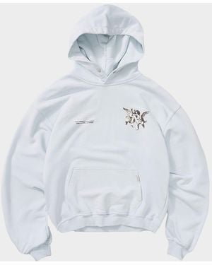 Represent Apos;S Legacy Cherubs Cotton Hoodie - Blue