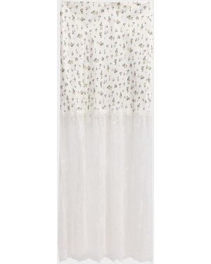 Cami NYC Flo Lace-Trim Midi Skirt - White