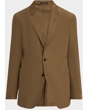 Tom Ford Apos;S Besom-Pocket Single-Breasted Blazer - Green