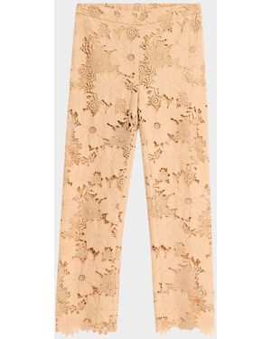 Le Superbe Suntan Lace Camp Pants - Natural