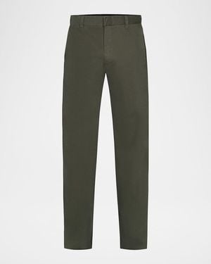 Vince Owen Peached Cotton Pants - Green