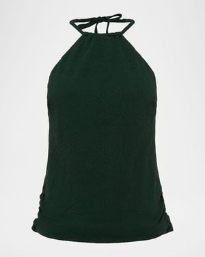 Aqua Blu Australia Lawley Tankini Swim Top - Green