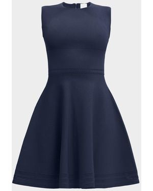 Hervé Léger The Anna Mini Dress - Blue