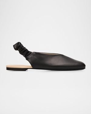 La Canadienne Glenn Leather Slingback Flats - Multicolor