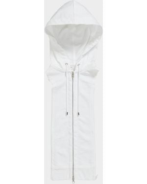 Veronica Beard Hoodie Dickey - White