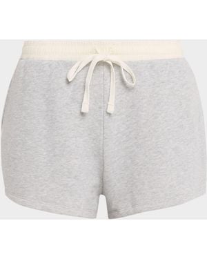 Rag & Bone Vintage Terry Drawstring Shorts - Gray