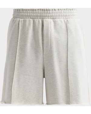 Helmut Lang Apos;S Cotton Terry Shorts - Gray