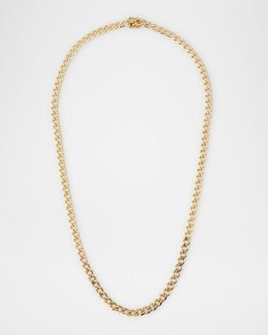 Sydney Evan 14K Curb Link Chain Necklace, 22"L - White