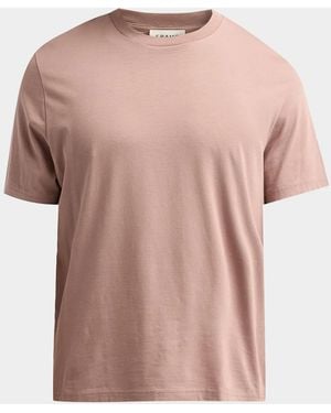 FRAME Apos;S Light Cotton T-Shirt - Pink