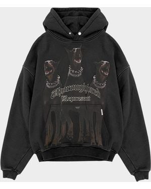 Represent Thoroughbred Graphic Hoodie - Black