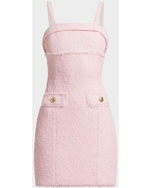 Generation Love Bonnie Sequined Tweed Mini Dress - Pink