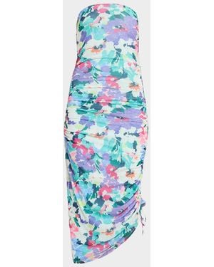 Ramy Brook Giovanna Floral Maxi Dress - Blue