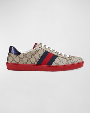 Gucci sneakers red sole sale