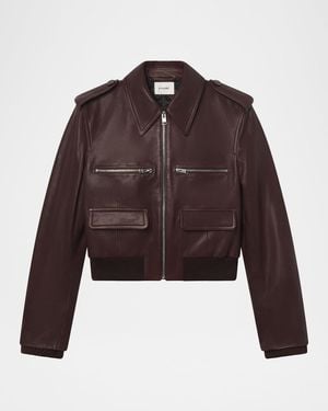 FRAME The Aviator Jacket - Brown
