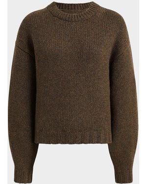 KHAITE Gemma Cashmere Sweater - Brown