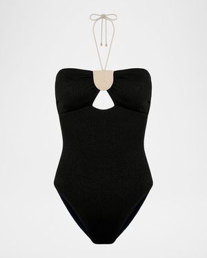 ViX Firenze Yara One-Piece Swimsuit - Black