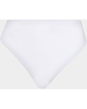 Ramy Brook Elin High-Waist Bikini Bottoms - White