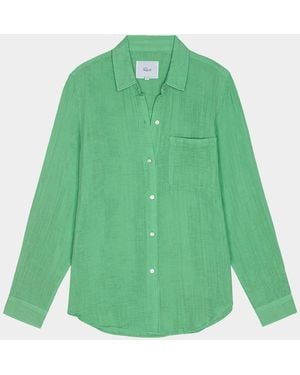 Rails Ellis Button-Front Shirt - Green