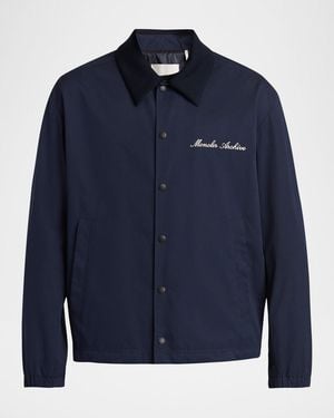 Moncler Apos;S Arinell Archive Shirt Jacket - Blue