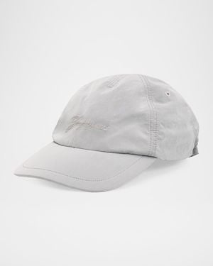 Jacquemus Apos;S La Casquette Nylon Baseball Cap - Gray