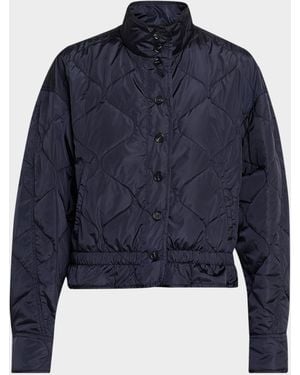 A.L.C. Claudia Quilted Jacket - Blue