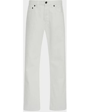 The Row Lesley Cropped Jeans - White