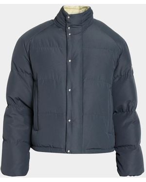 Moncler Apos;S Verone Short Puffer Jacket - Blue