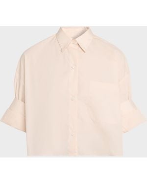 Twp Next Ex Cropped Shirt - Natural
