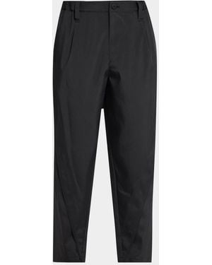 IM MEN Apos;S Fluent Pleated Pants - Gray