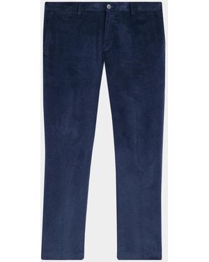 Bugatchi Apos;S Stretch Cotton Corduroy Pants - Blue